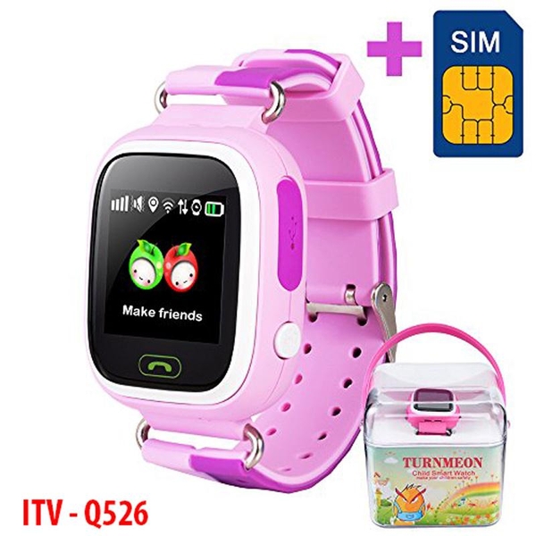 (THANH LÝ)ĐỒNG HỒ GPS ITV Q526 MÀN HÌNH CẢM ỨNG 1.4INCH