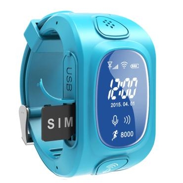 Đồng Hồ Giám Sát Trẻ Em -  YQT GPS -  Blue