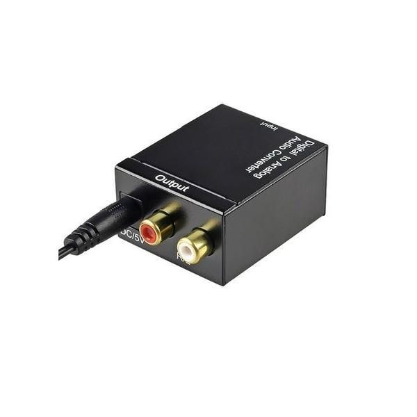 Bộ chuyển đổi Optical Audio to RCA Audio - Digital to Analog Âm Thanh, tăng dây Optical