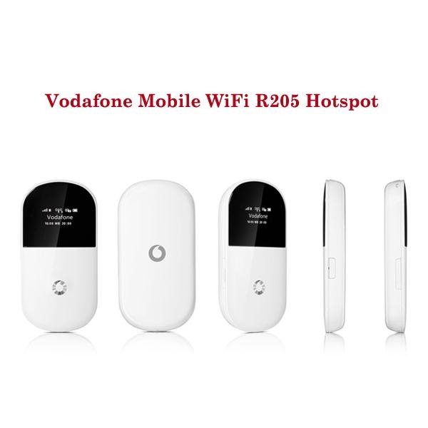 Bộ phát wifi từ sim 3G Vodafone R205, down maxspeed 21,6 Mbps