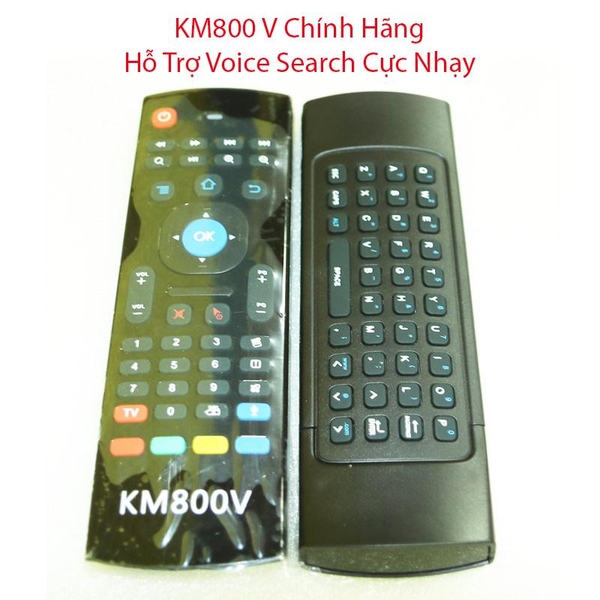 AirMouse KM800V - Bàn Phím Chuột Bay và Voice mic