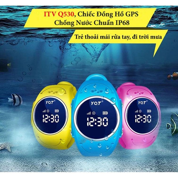 Đồng hồ GPS ITV Q530 - Chống Nước IP68