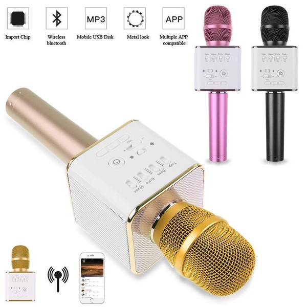 Microphone Karaoke Bluetooth Micro Q9