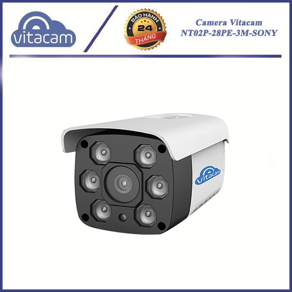 CAMERA IP NGOÀI TRỜI VITACAM PRO NT02P-28PE-3M-SONY