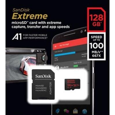 Thẻ nhớ Sandisk micro SDXC 128GB 100/60MB/s