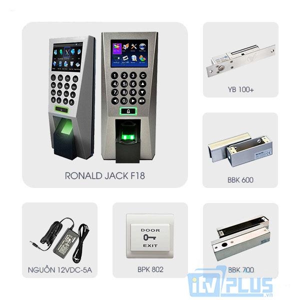 Hệ thống khóa kiểm soát cửa RONALD JACK F18