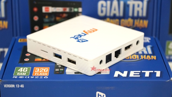 ANDROID BOX MYNET NET 1 - Ver 13 – RAM 4G ROM 32G, ANDROID 13.0 Mới Nhất