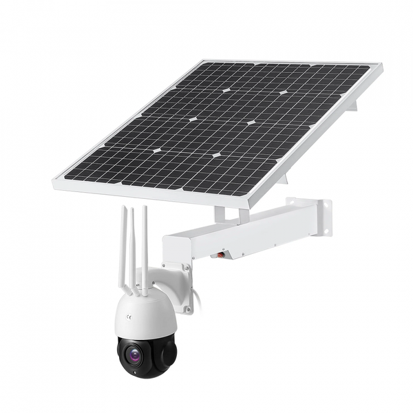 Bộ giá treo năng lượng mặt trời cho camera 50W 20AH-12V,20AH/50W, Panel Size :670*405*25（mm), sử dụng 48h, bh 12 tháng