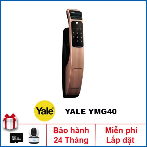 Khóa cửa vân tay Yale YMG40