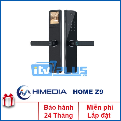 KHÓA VÂN TAY HIMEDIA HOME Z9 WIFI, CAMERA 2.0, TÍCH HỢP APP TUYA