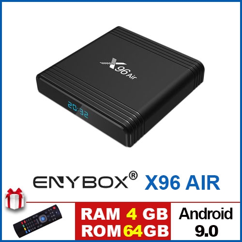 TV Box Enybox X96 Air - Amlogic S905X3 - Ram 4GB - Rom 64G - Android 9.0