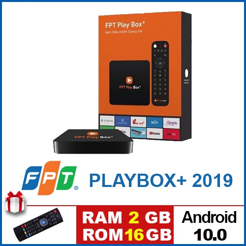 FPT Playbox 2019 Plus - chĩnh hãng, kèm điều khiển giọng nói thông minh.