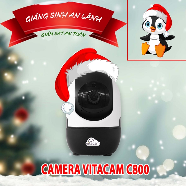 Camera Vitacam C800_ 2Mpx Full HD 1080P