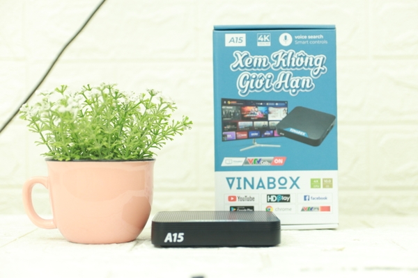 VINABOX A15B RAM, 1G ROM 8G PHIÊN BẢN 2021 SỬ DỤNG GIAO DIỆN ATV ANDROID 10