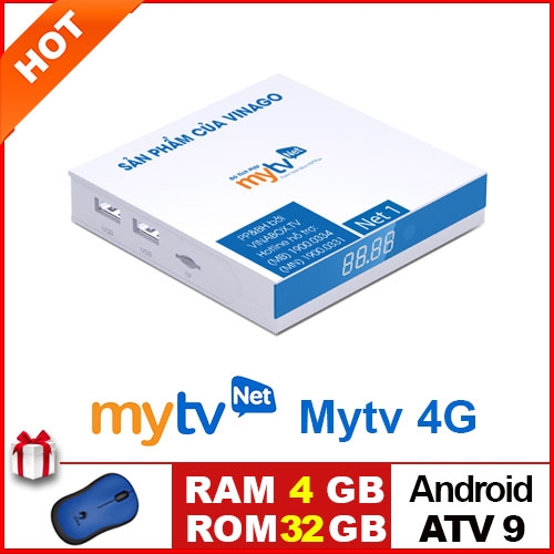 ANDROID BOX MYTV NET 4G - MỚI NHẤT 2020 - ANDROID ATV 9.0