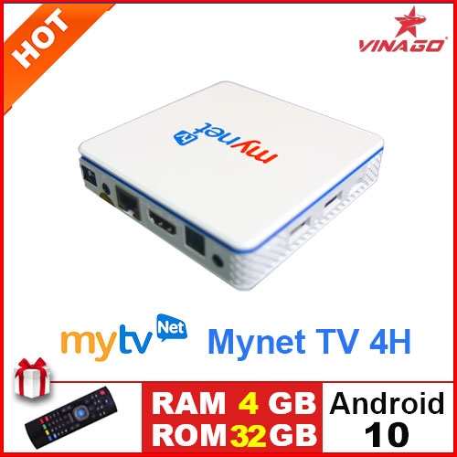 MYNET TV 4H – RAM 4G, ROM 32G, ANDROID 10, BLUETOOTH – TOP TV BOX KHỦNG NHẤT 2021