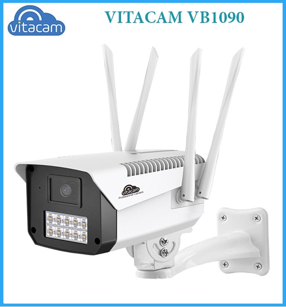 CAMERA NGOÀI TRỜI IP VITACAM VB1090 - 3MPX ULTRA HD 1080 - ĐÈN STARTLIGHT QUAN SÁT MÀU NGÀY ĐÊM