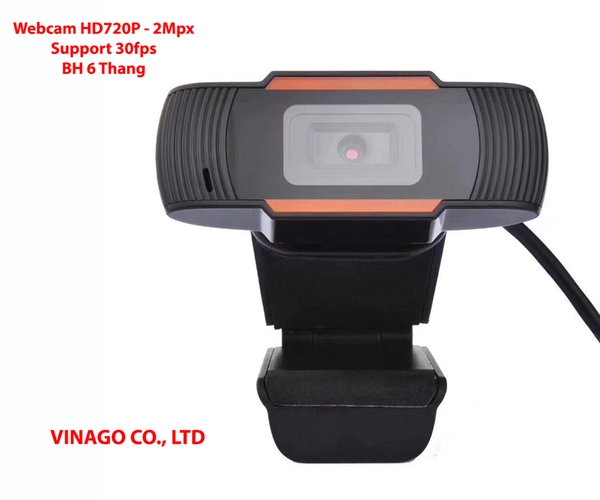 Webcam học online - A870 - chất lượng 720P, HD siêu nét