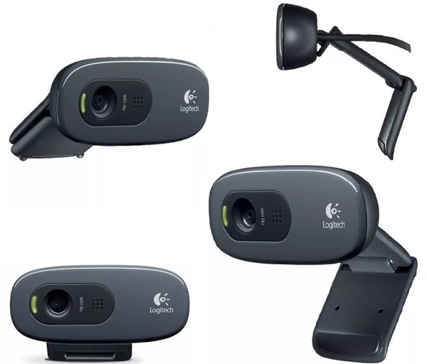 Webcam LOGITECH C270 HD - Chất lượng hình ảnh 720P - Có Hàng