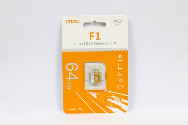 Thẻ Nhớ IMOU 64GB F1 Micro SD Tốc Độ Cao - Bảo hành 2 năm