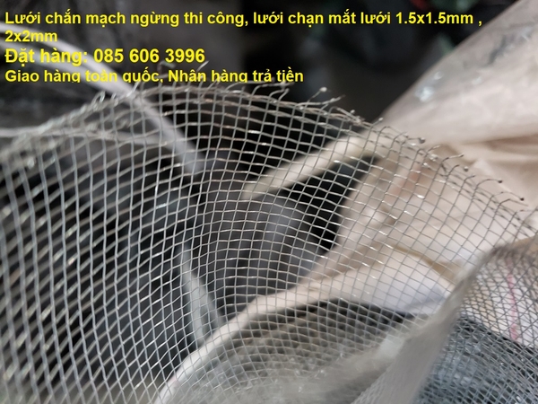 Báo giá lưới thép chắn mạch ngừng