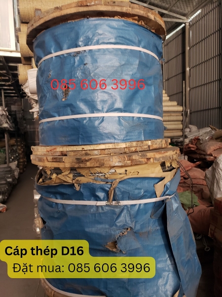 Giá dây cáp thép 16mm, Cáp thép D16 giá rẻ