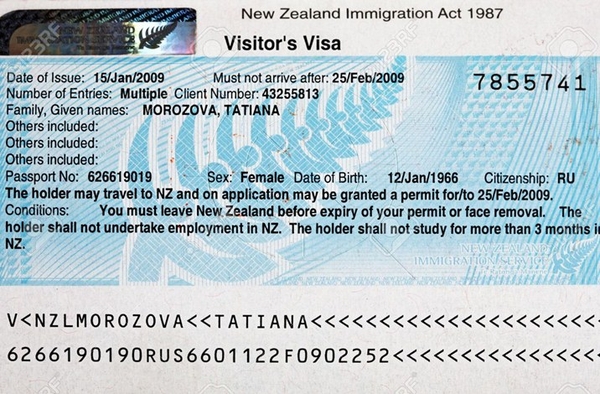 Tiêu chuẩn hình ảnh chụp chân dung xin visa đi New Zealand