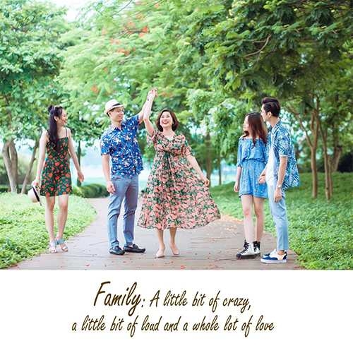 Gói chụp ảnh Outdoor Family Love