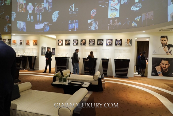 Gian hàng triển lãm của Jacob & Co tại Baselworld 2019 - Siêu biệt thự triệu đô Gian hàng triển lãm của Jacob & Co tại Baselworld 2019 - Siêu biệt thự triệu đô