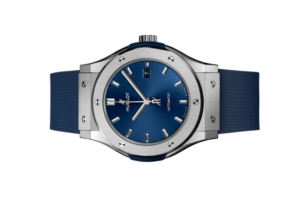 Đồng Hồ Hublot Classic Fusion Blue Titanium 42mm 542.NX.7170.RX