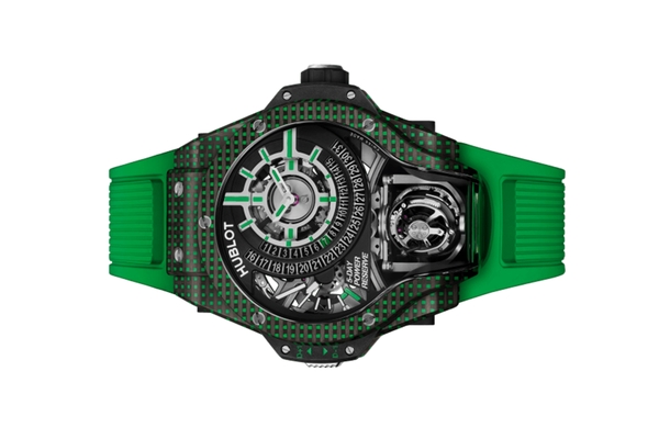 Đồng Hồ Hublot MP-09 Tourbillon Bi-Axis Green 3D Carbon 909.QDG.1120.RX