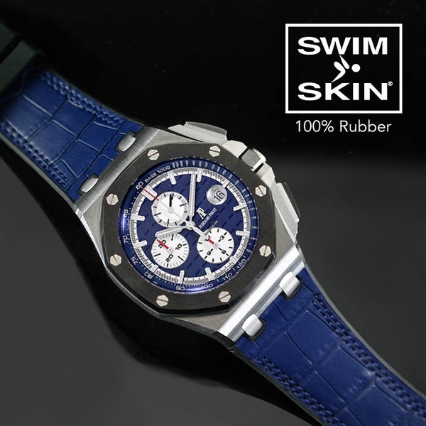 Dây Rubber B SwimSkin® Da Cá Sấu cho Audemars Piguet Royal Oak Offshore 44mm