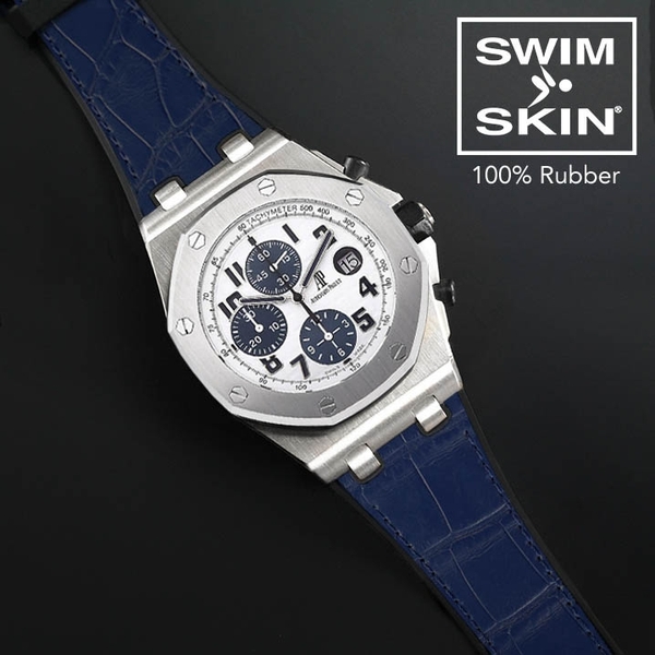 Dây Rubber B SwimSkin® Giả Da Cá Sấu cho Audemars Piguet Royal Oak Offshore 42mm