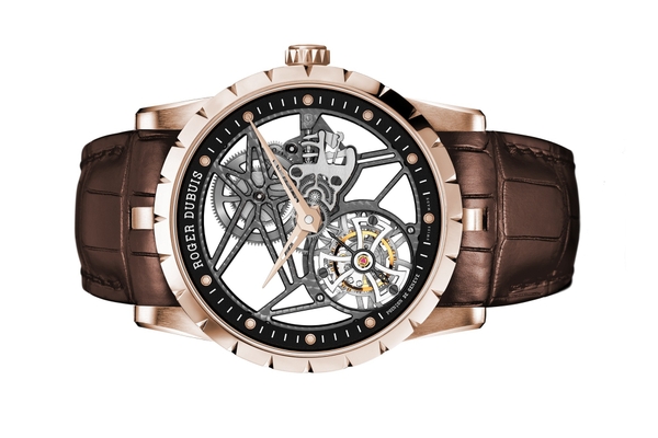 Đồng Hồ Roger Dubuis Excalibur Skeleton Flying Tourbillon RDDBEX0392