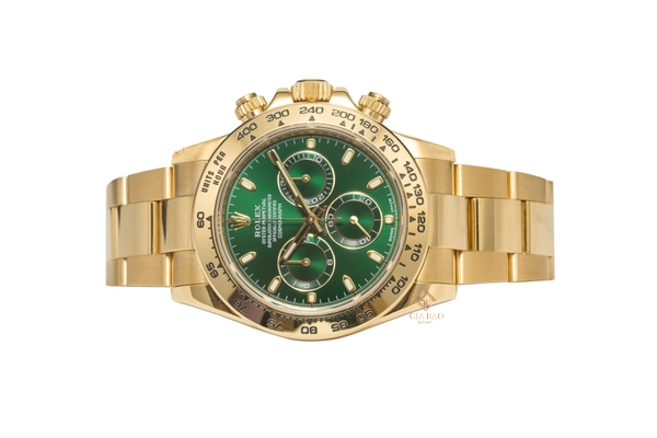 Đồng Hồ Rolex Cosmograph Daytona 116508 Mặt Số Xanh Lá