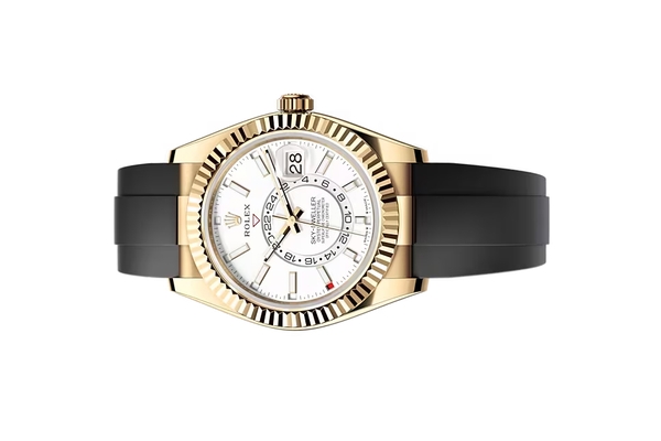 Đồng Hồ Rolex Sky Dweller 336238 Mặt Số Trắng