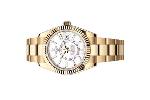 Đồng Hồ Rolex Sky Dweller 336938 Mặt Số Trắng