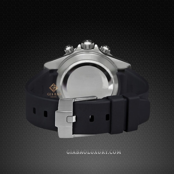 Dây Rubber B Tang Buckle Series VulChromatic® cho Rolex Daytona phiên bản dây kim loại Oyster vỏ Steel, Yellow Gold và Two-Tone