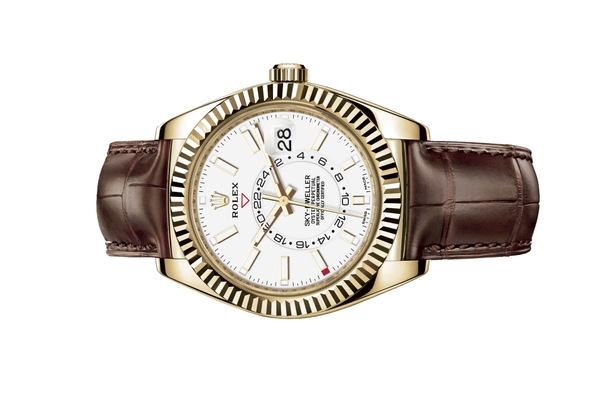 Đồng hồ Rolex Sky-Dweller 326138 Mặt Số Trắng