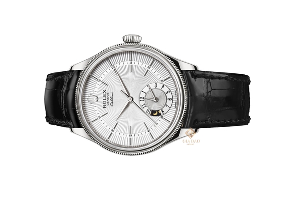 Đồng Hồ Rolex Cellini Dual Time 50529 Mặt Số Bạc