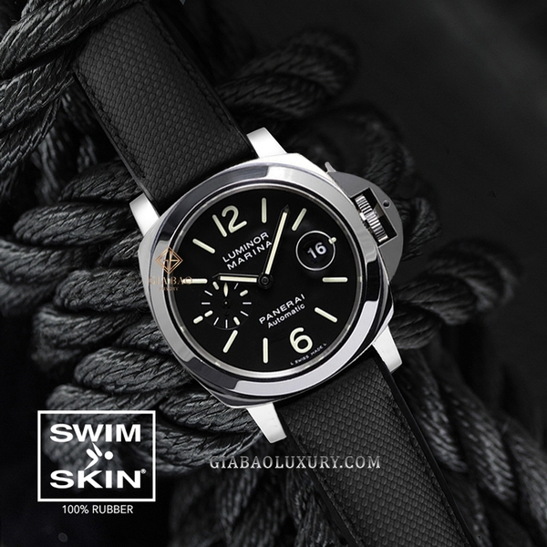 Dây Rubber B SwimSkin® Ballistic cho Panerai Luminor và Luminor Marina size 44mm