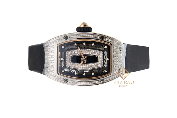 Đồng Hồ Richard Mille RM07-010-MED White Gold Diamond Set Black