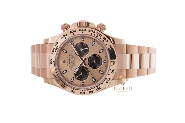 Đồng Hồ Rolex Cosmograph Daytona 116505 Mặt Số Hồng Đen