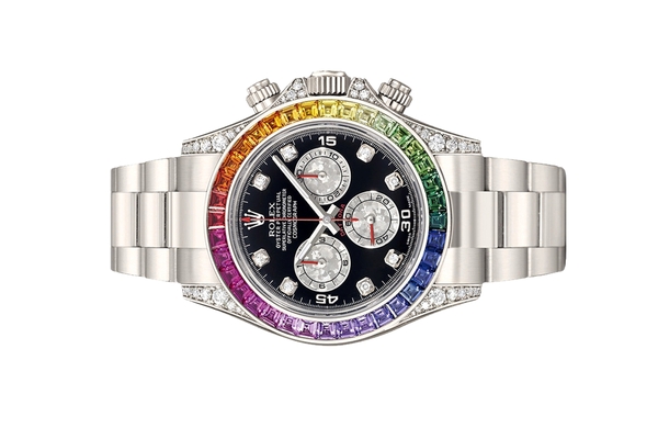 Đồng Hồ Rolex Cosmograph Daytona 116599 Mặt Số Đen Cọc Số Kim Cương