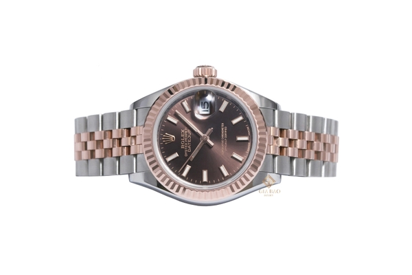 Đồng Hồ Rolex Lady-Datejust 279171 Mặt Số Chocolate Cọc Số Dạ Quang (Like New)