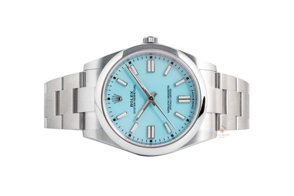 Đồng Hồ Rolex Oyster Perpetual 41 124300 Mặt Số Ice Blue