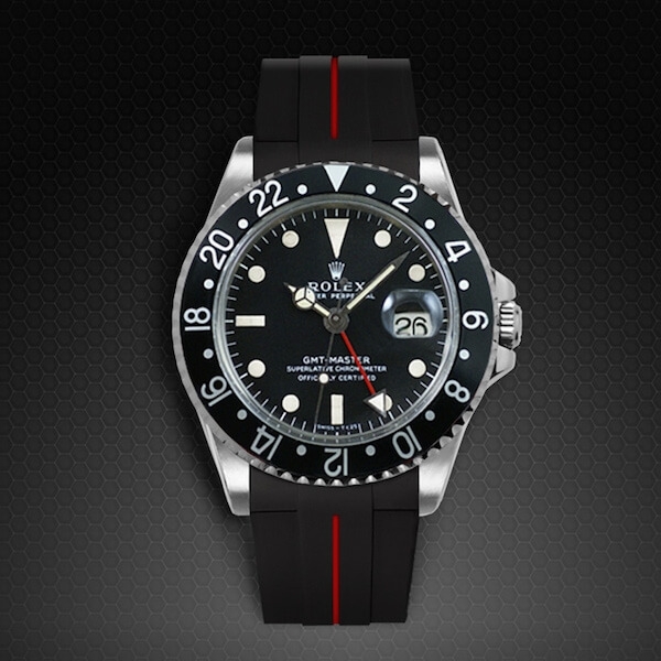 Dây Rubber B Classic Series VulChromatic® cho Rolex GMT Master II Ceramic