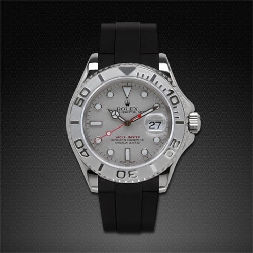 Dây Rubber B Classic Series cho Rolex Yachtmaster 40mm
