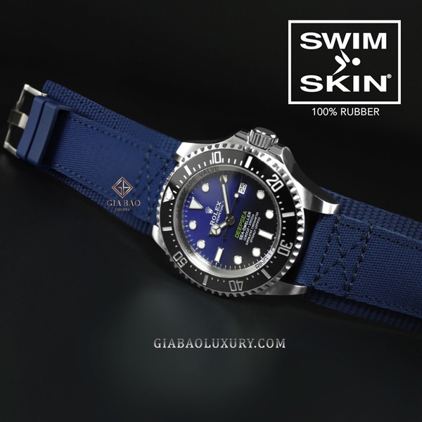Dây Rubber B SwimSkin® Rubber CUFF Series cho Rolex Sea-Dweller DEEPSEA 126660