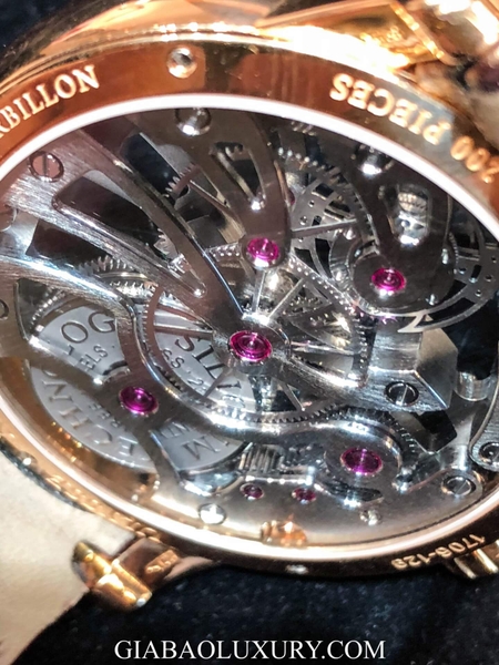 Đồng Hồ Ulysse Nardin Skeleton Tourbillon Manufacture 1706-129